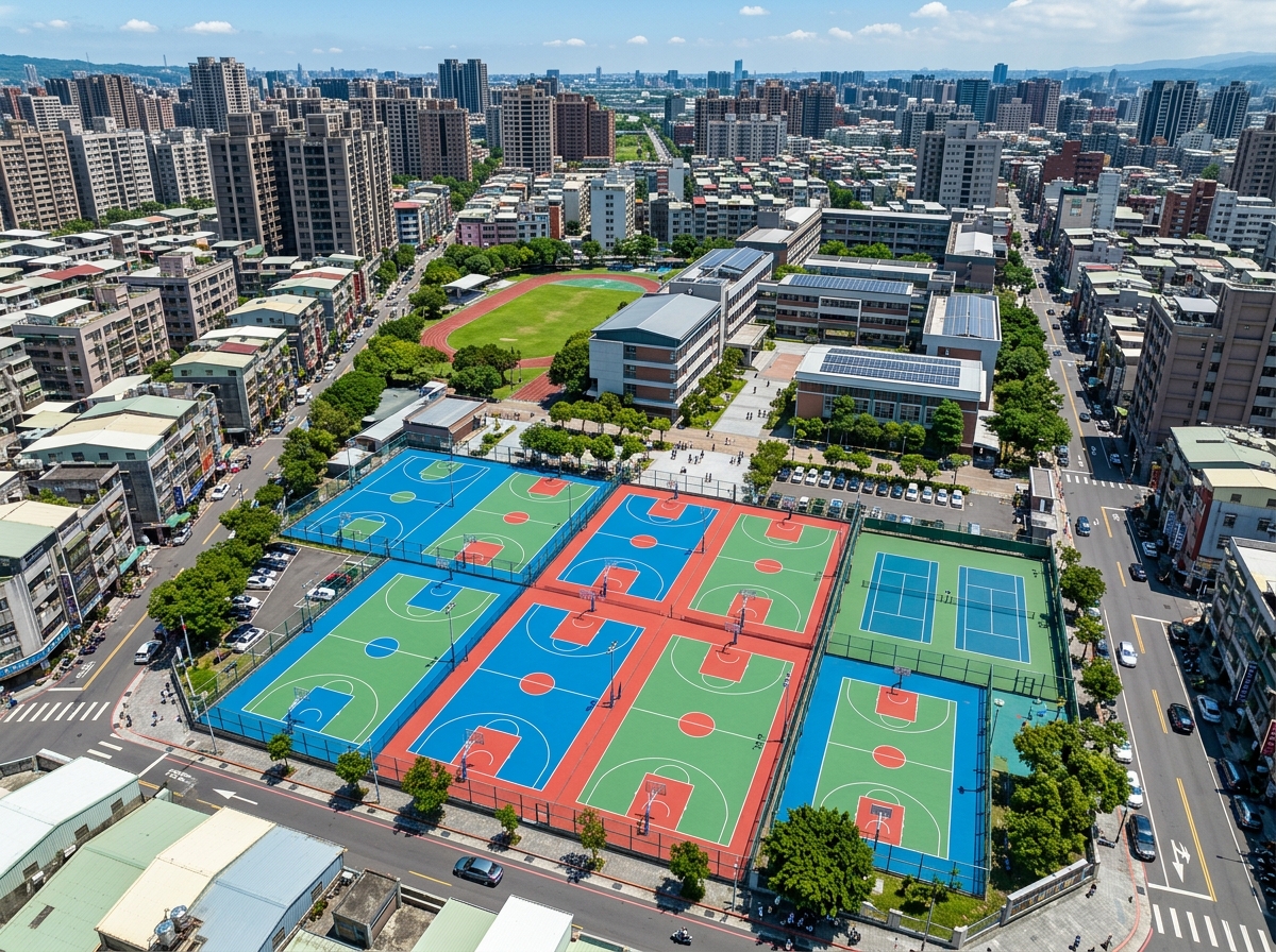 商丘市EPDM塑胶跑道硅PU篮球场 - 价格