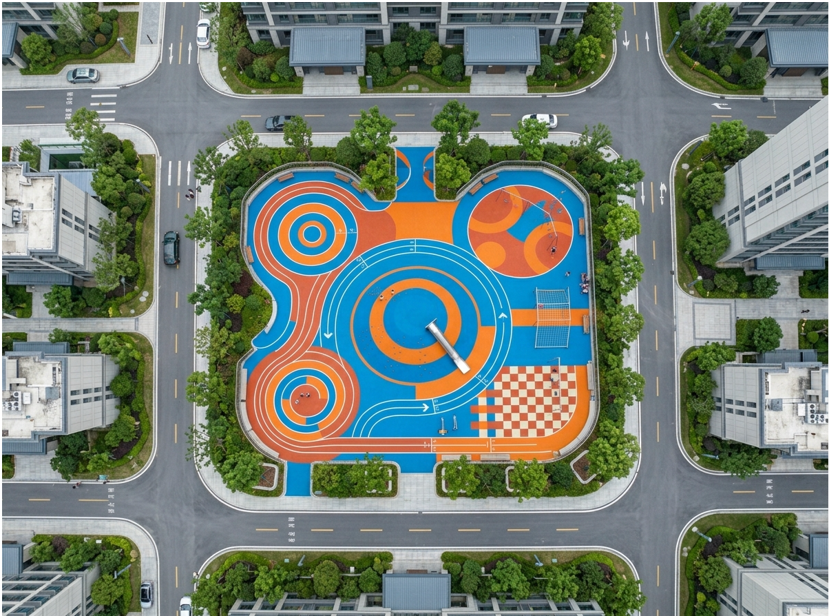 商丘市塑胶颗粒EPDM塑胶跑道 - 方案
